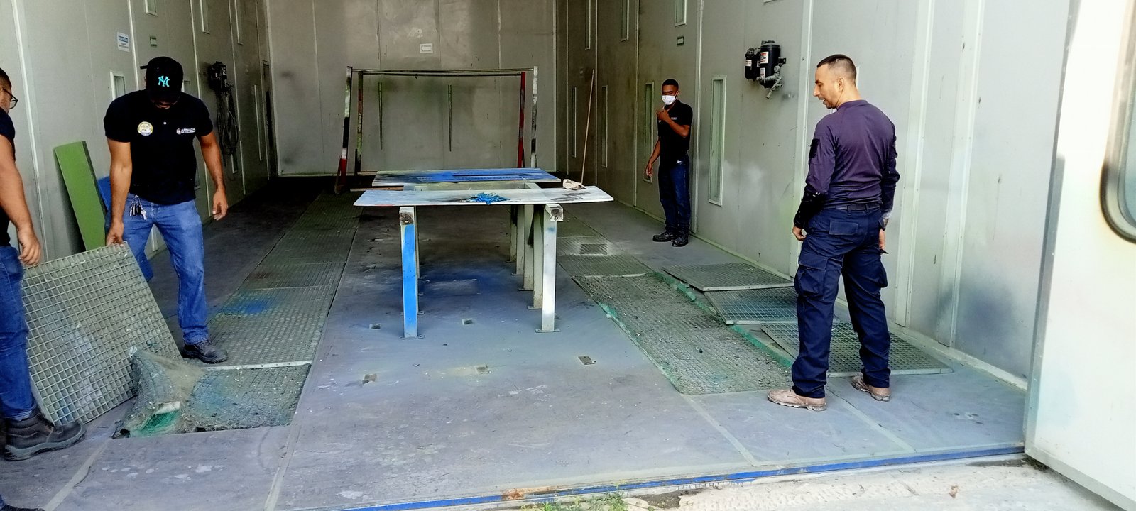MANTTO CABINA DE PINTURA — imagen 1