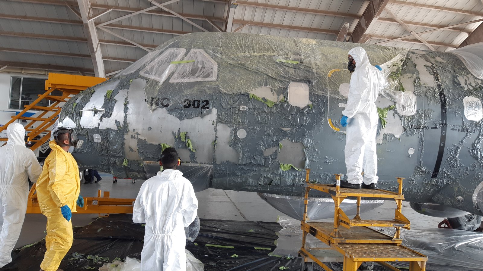 PINTURA GENERAL Y REMOCION QUIMICA C-295 — imagen 1