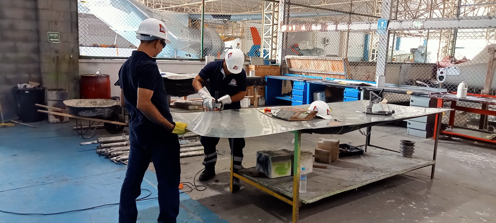 Trabajo en ductos